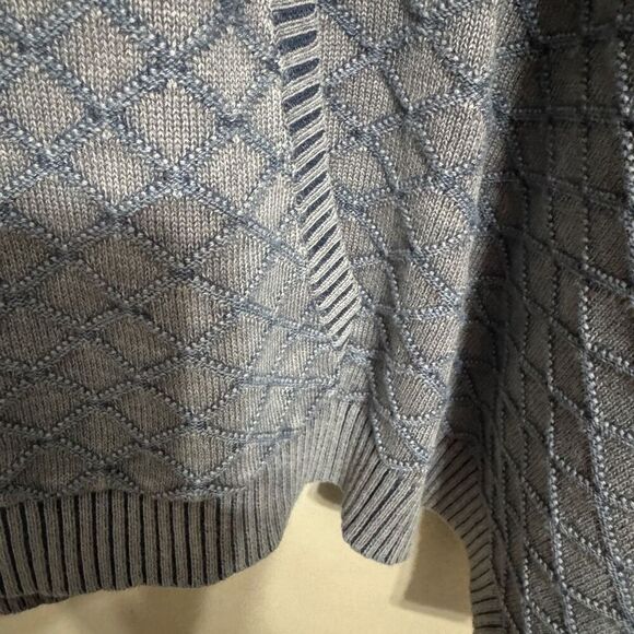 Carbon 2 Cobalt poncho zip up hoodie size small/medium - Picture 5 of 6